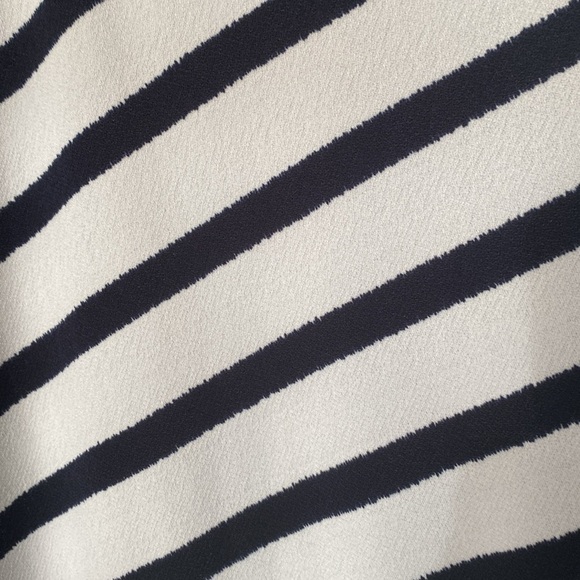 Jules & Leopold Striped Blouse w/ Tie Waist, Size XL - Picture 8 of 9